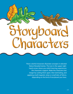 Fall Storyboard Characters