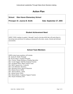 Instructional leadership through data-driven decision-making