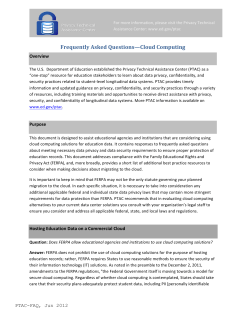 Cloud Computing and Out Sourcing