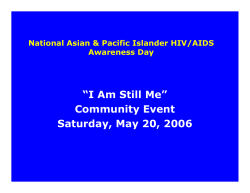 Images of past NAPIHAD Events: (PDF)