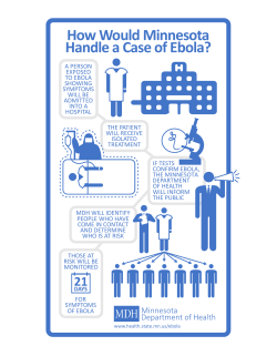 How Would Minnesota Handle a Case of Ebola? (PDF: 595KB/1 page)