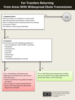 For Travelers Returning from Areas With Widespread Ebola Transmission (PDF: 257KB/1 page)