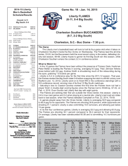 Liberty Game Notes