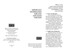 Important Information for You and Your Partner (PDF)