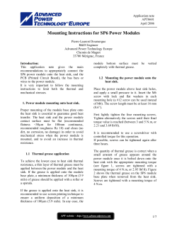 Microsemi, How To Install an SP6 Module.pdf