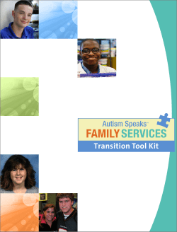The Transition Toolkit for Teens with Autism