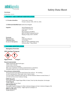 Material Data Safety Sheet