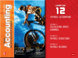 Chapter 12 Accounting I PPT