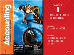 Chapter 1 Accounting I PPT