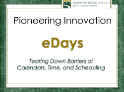 eDay Presentation (PDF Version)