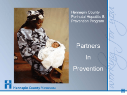 Hennepin County Perinatal Hepatitis B Prevention Program (PDF)