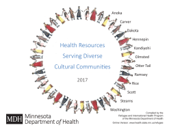 2014 Health Resources Directory for Diverse Cultural Communities (PDF)