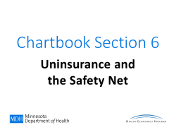 Section 6: Uninsurance and the Safety Net (PowerPoint)