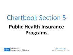 Section 5: Public Health Insurance Programs (PDF