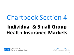 Section 4: Small Group and Individual Health Insurance Markets (PDF)