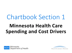 Section 1: Minnesota Health Care Spending and Cost Drivers (PDF)