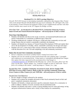 Link to Learning Goals for Class Visits