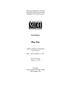 Blue Plus 2014 (PDF: 209KB/19 pages)
