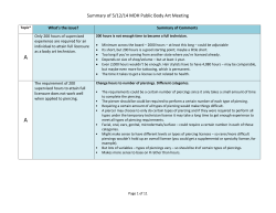 May 12, 2014 Public Traditional Body Art Meeting summary (PDF: 173KB/11 pages)