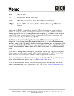 Physical Agent Modalities (PAMs)