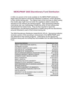 Discretionary Distribution 2005