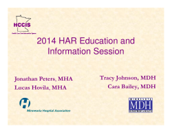 2014 HAR Education and Information PDF (file size: 1,299 KB / 39 pages)