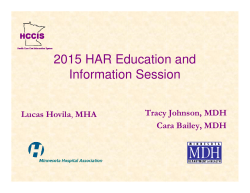 2015 HAR Education and Information PDF (file size: 1,299 KB / 30 pages)