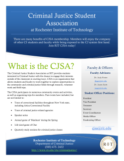 CJSA Flyer