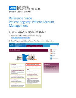 Patient Account Management (PDF)