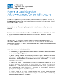 Parent or Legal Guardian Acknowledgment/Consent/Disclosure (PDF)