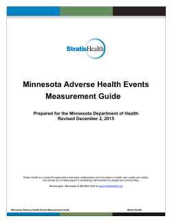 MN Adverse Health Events Measurement Guide (PDF)