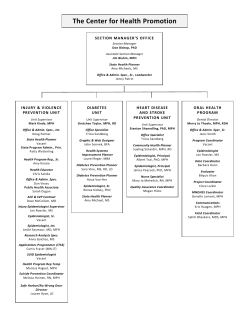 Organizational Chart (PDF: 133KB/1 page)