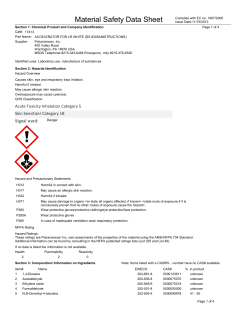 Material Safety Datasheet 17413 (PDF)