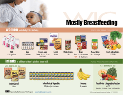 Mostly Breastfeeding (PDF)