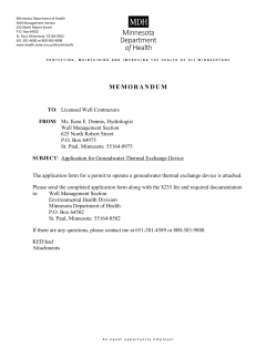 completed application form