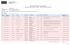 2013 Grant Awards (PDF: 555KB/4 pages)
