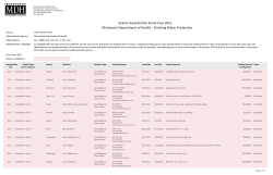2011 Grant Awards (PDF: 383KB/7 pages)