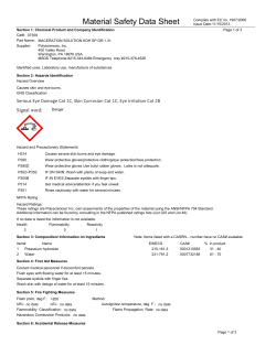 Material Safety Datasheet 07359 (PDF)
