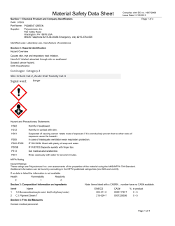 Material Safety Datasheet 07353 (PDF)