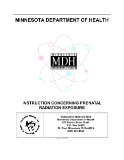 Prenatal Exposure (PDF: 172 KB/11pages)