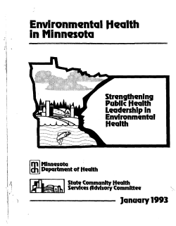 1993 SCHSAC Report: Strengthening Public Health Leadership in Environmental Health (PDF)