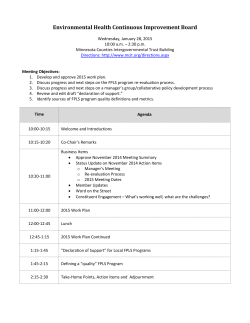 January 2015 Agenda (PDF)