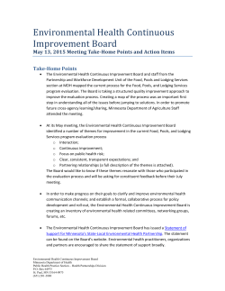 May 2015 Take-Home Points (PDF)