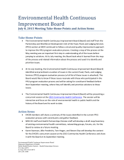 July 2015 Take-Home Points (PDF)