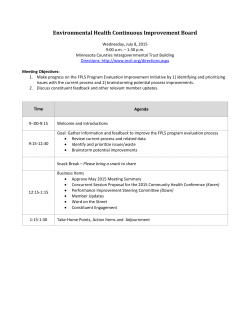 July 2015 Agenda (PDF)