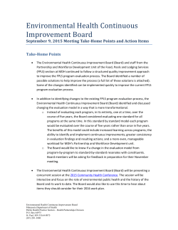 September 2015 Take-Home Points (PDF)