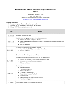 January 2016 Agenda (PDF)