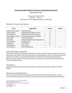 March 2016 DRAFT Meeting Summary (PDF)