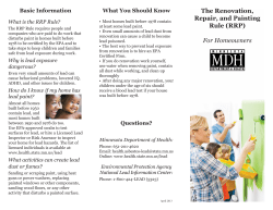 Homeowner Brochure (PDF: 2910KB/2 pages)