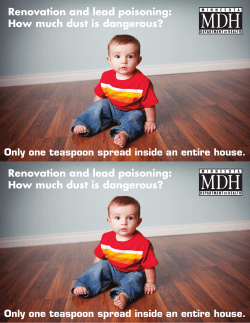 Lead Poisoning Postcard (PDF: 3720KB/ 2 pages)